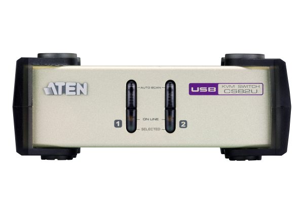 ATEN CS82U-AT 1 Console(PS/2-USB), 2 PCs(PS/2-USB); - Image 3